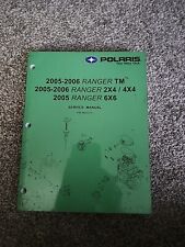 Polaris ATV Ranger 2005 2006 manual de serviço fabricante de equipamento original 2x4 4x4 6x6 comprar usado  Enviando para Brazil