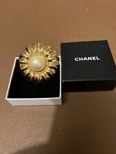 Chanel daisy brooch for sale  ROMFORD