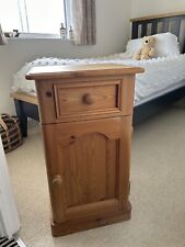 pine bedside cabinet for sale  BINGLEY