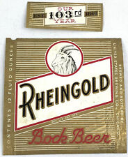 Vintage rheingold bock d'occasion  Expédié en Belgium