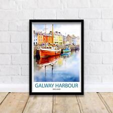 Galway harbour stampa usato  Spedire a Italy