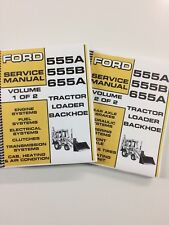 Ford 655A Tractor Loader Backhoe Repair Manual Service Manual 712 PAGES, used for sale  Shipping to Ireland