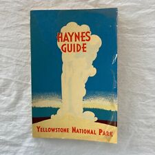 1949 Haynes Guide 51st Edition Yellowstone National Park Handbook w Foldout Map for sale  Shipping to South Africa