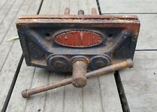 Vintage Whitmore Carpenters Wood Vice  Small 6" Wide Jaws , used for sale  Shipping to South Africa