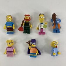 Lote de 7 minifiguras LEGO Simpson Profesor Frink Lisa Bart Maggie Willie Itchy segunda mano  Embacar hacia Argentina