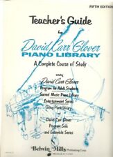 Guía del maestro para la biblioteca de piano David Carr Glover: un curso completo de... segunda mano  Embacar hacia Argentina