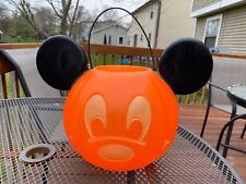 Usado, Balde de abóbora vintage plástico espuma geral Mickey Mouse Halloween truque ou guloseima comprar usado  Enviando para Brazil