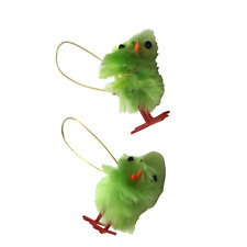 Chicken earrings green for sale  Bakersfield
