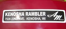 Amc kenosha rambler for sale  Houston