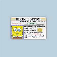 Spongebob drivers license for sale  Shipping to Ireland