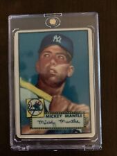 TOPPS PORCELAIN MICKEY MANTLE #311 ROOKIE CARD HOF STAND NUMBERED, used for sale  Franktown