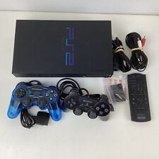 Sony PlayStation 2 com controles, cartão de memória e controle remoto *funcionando* (V4) S#565 comprar usado  Enviando para Brazil