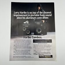 Samson Hartke Systems combos de baixo 1993 anúncio impresso 8"x11" Larry Hartke, usado comprar usado  Enviando para Brazil