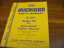 Catálogo de piezas de pala de tractor articulado Clark Michigan 125 III A 7 AFC101 segunda mano  Embacar hacia Argentina