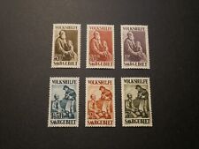 Sarre serie timbres d'occasion  Grièges