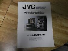 JVC 1990 ""Super Digifine"" componentes de audio anuncio AX-Z1010TN RX-1010VTN segunda mano  Embacar hacia Argentina