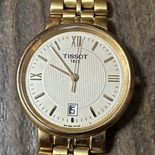 Ótimo! Relógio masculino Tissot T983 ouro cristal de safira 30M WR, 33mm bateria nova comprar usado  Enviando para Brazil