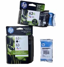 Lot If Sealed GENUINE ORIGINAL HP 63XL 63 Tricolor Black Ink Cartridge for sale  Shipping to South Africa