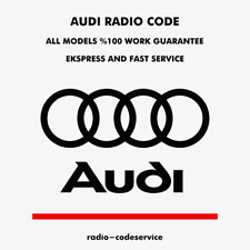 Audi radio code for sale  Shipping to Ireland