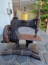 Used, Antique Vintage Cast Iron Tiny Sewing Machine Handcrank  for sale  Shipping to South Africa