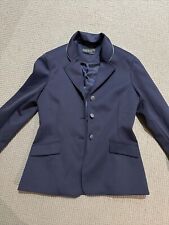 Equetech navy jacket for sale  HEREFORD