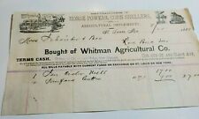 Farm implements letterhead for sale  Saint Louis