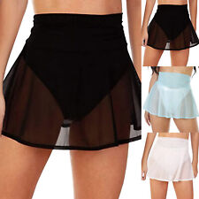 Mini-saia feminina transparente sexy cintura alta vestido de festa boate transparente comprar usado  Enviando para Brazil