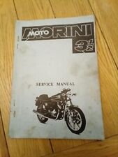 Moto morini service for sale  BOURNEMOUTH