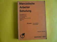 Buch marxistische arbeiter gebraucht kaufen  Osnabrück