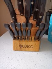 Juego de cocina de cuchillos Cutco usados. cuchillos con bloque! segunda mano  Embacar hacia Argentina
