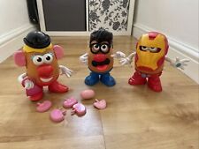 Used, Mr and Mrs Potato Head And Iron Man Potato Head for sale  BRIERLEY HILL