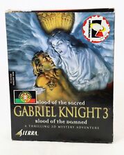 Gabriel Knight 3- PC videogame CAIXA GRANDE colecionável raro comprar usado  Enviando para Brazil