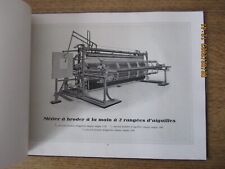 Catalogue machines broder d'occasion  Artres
