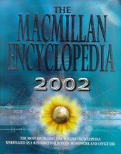 Macmillan encyclopedia 2002 for sale  UK