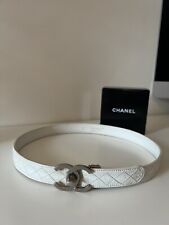 Chanel white logo for sale  UK
