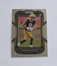 2022 Panini NFL Prizm Christian Watson Rookie Base RC - Green Bay Packers #314 comprar usado  Enviando para Brazil