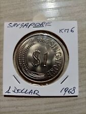 Singapore dollaro 1968 usato  Zandobbio