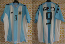 Maillot Argentine 2002 Batistuta #9 Adidas Soccer shirt vintage Jersey - L d'occasion  Arles