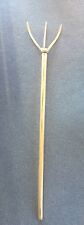 Early Primitive One Piece Wood 3-Tine Hay/Straw Pitch Fork~Old- Handmade ~PR258 d'occasion  Expédié en France