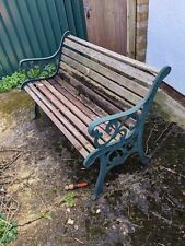 Cast iron bench for sale  HUNTINGDON