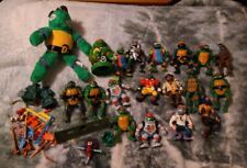 Lote de brinquedos vintage TMNT tartarugas ninja algumas peças anos 80, usado comprar usado  Enviando para Brazil