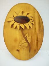 Wood sunflower wall for sale  Houston
