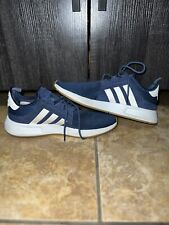 Zapatos Adidas azul sobre blanco para hombre talla 7,5 segunda mano  Embacar hacia Argentina