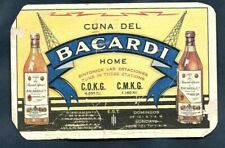Vintage cubano Original Bacardi Rum compañía Promo Postal Cuba 1930s Foto y 215, usado segunda mano  Embacar hacia Argentina