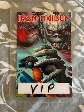 Iron Maiden oficial 1998 Virtual World Tour VIP ALL ACCESS BackStage Pass comprar usado  Enviando para Brazil