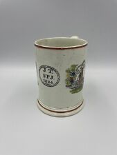 Antique creamware mug usato  Spedire a Italy