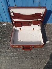 Vintage brown leather for sale  BRIDGWATER