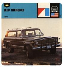 Jeep Cherokee - Utility Truck Edito Service Auto Rally Card for sale  Shipping to South Africa