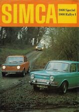 Simca 1000 special for sale  UK