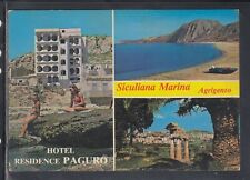 Cartolina siculiana marina usato  Italia